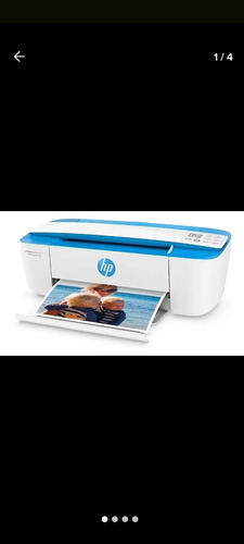 Impresora Multifunción A Color Hp Deskjet Ink Advantage 3775 Azul (Usado)