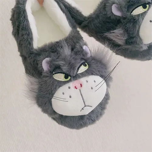 New Pantuflas De Mujer Lucifer Cat Warm 2023