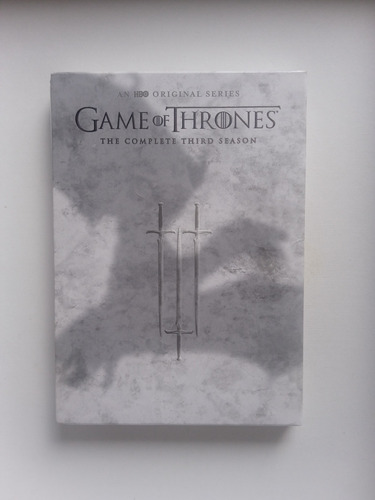 Game Of Thrones Tercera Temporada Original 5 Dvds 