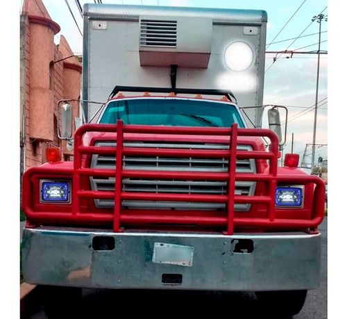 Faros Ford Camion F Series Marco Gel Azul Altas Y Bajas