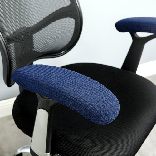 1 Par De Fundas Para Apoyabrazos De Azul Los 25-33cm Azul