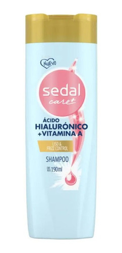 Sedal Shampoo X190 Acido Hialuronico Y Vitamina A   