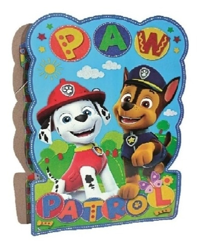 Cotillón Paw Patrol 10 Niños,mantel,bolsita,plato