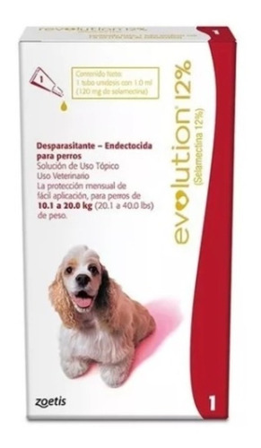 Revolution Pipeta Antipulgas Garrapatas Perros 10 A 20 Kg