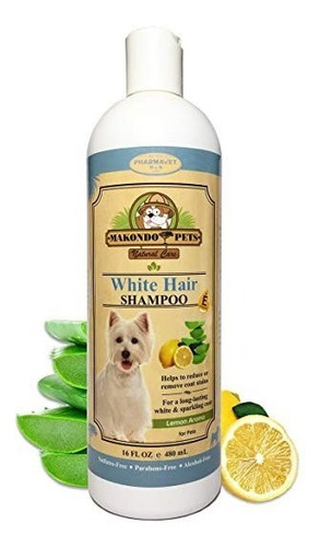 Perro Whitening Shampoo Para Perros Con Blanco / Pelo De Col