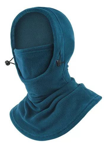 Gorro Polar Con Capucha Ajustable A Prueba De Viento