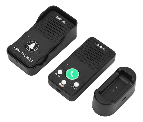 Timbre Inalámbrico Intercom, Alcance De 1000 Pies, 8 Niveles