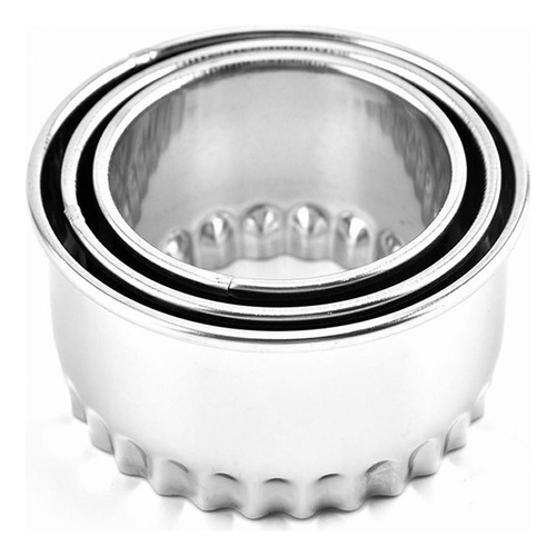 Cortador De Galletas De Acero Inoxidable 3 Unidades