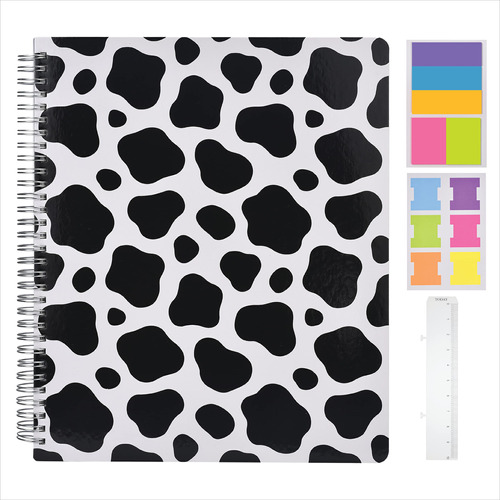 Nelovi Lindo Cuaderno Grande De Espiral Con Rayas Universita