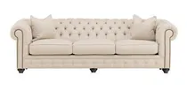 Comprar Sillon Chester Sofa Chesterfield 3 Cuerpos  210 Cm Talampaya
