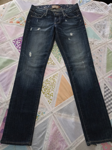 Jeans Marca Paige Skyline Ankle Peg Talla 25x29 Made In Usa