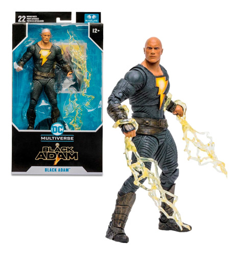 Black Adam The Rock Nuevo En Caja Con Accesorios