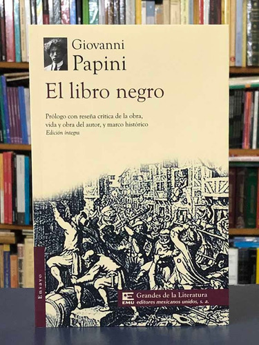 El Libro Negro - Giovanni Papini - Emu