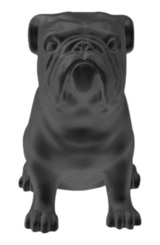Bulldog Inglês Pet Decoração 3d