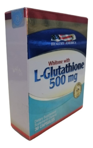 L- Glutathione 500mg X30 Capsus - Unidad a $68000