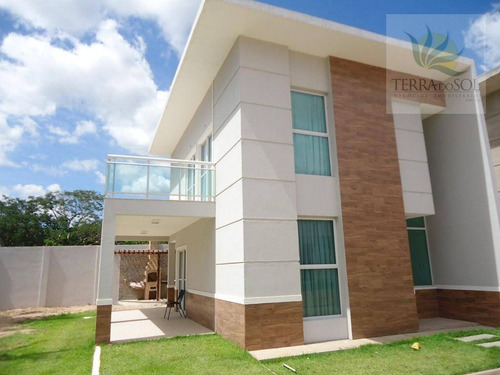 Imagem 3 de 30 de Casa Duplex Com 3 Suítes Em Condomínio Com Lazer Completo No Eusébio. - Ca0167