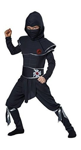 Disfraz De Guerrero Ninja Grande Para Niño