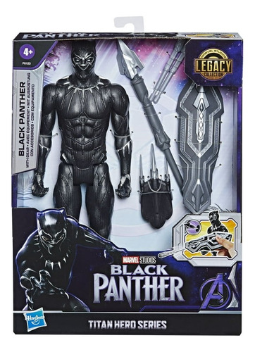 Muñeco Pantera Negra Black Panther Titán Hero Serie