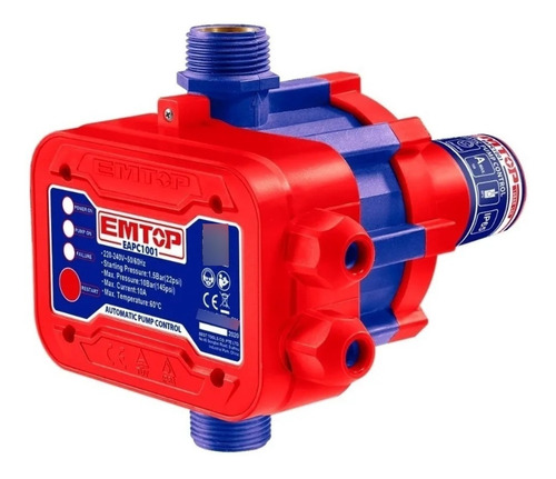 Imagen 1 de 3 de Press Control Automatico Bomba Agua 10a 1puLG 145 Psi