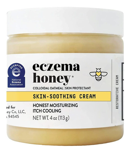 Eczema Honey Original Skin-soothing Cream - Organic Hand & B