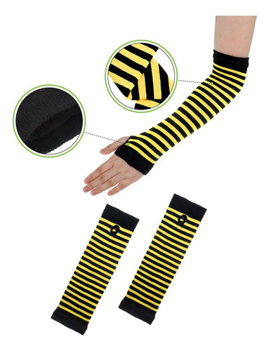Kit De Disfraz De Abeja Para Adulto, Disfraz De Abeja De Hal