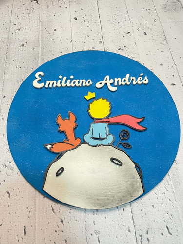 Cuadro Decorativo Infantil  El Principito