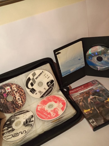 Ps2 Sony Slim + Gow 2 Original + Mix Juegos + Cd Online