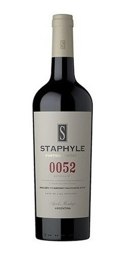 Vino Staphyle Partida Limitada Malbec 750ml. - Agrelo