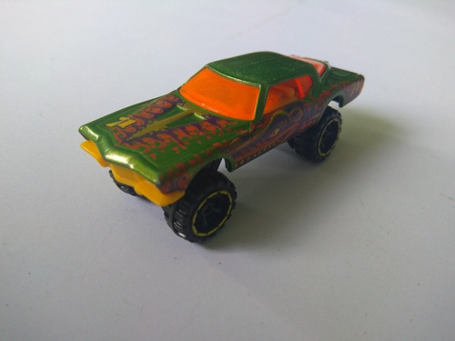 Hot Wheels Green 1971 Buick Riviera Crocodile Car