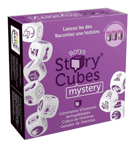 Juego De Mesa Rory's Story Cubes Mystery Edad 6+