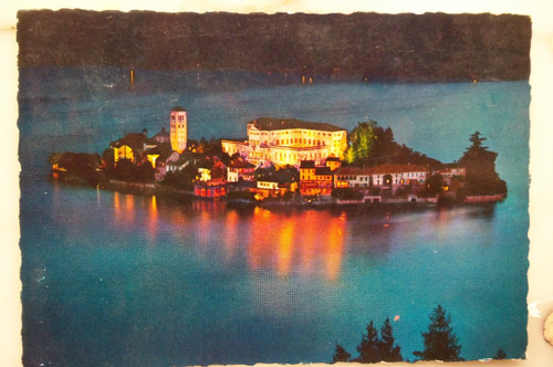 Postal Isola San Giulio Lago Dórta  Italia Pcia De Novara 