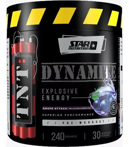 Tnt Dynamite Explosive Energy Creatinas Star Nutrition
