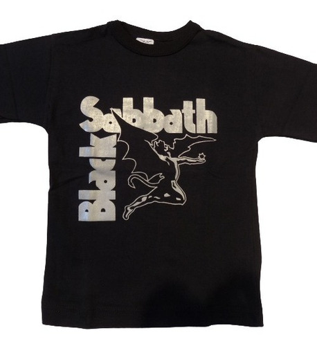 Remera Niños De Black Sabbath Ozzy Osbourne Que Sea Rock