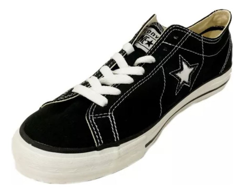 Zapatillas Converse One Star Negra Talle 42. Pie 28 Cm | 9,5