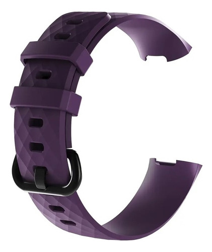 Correa Compatible Con Fitbit Charge 3 & 4 Morado 22,6mm