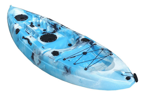 Bote Kayak Auge 2,70 Mts Asiento Leash Remo Y Porta Cañas