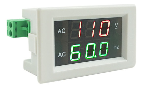 Medidor Digital Frecuencia Voltaje Ca Voltimetro 80-500 V Hz