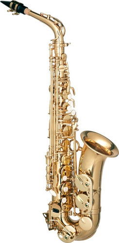 Saxofone Alto Hofma By Eagle Mibemol + Estojo Luxo Hsa400