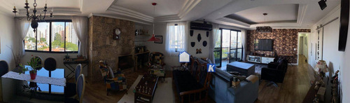 Imagem 4 de 30 de Apartamento À Venda C/ 197m² - 3 Suítes 3 Vagas 1 Por Andar Vila Alpina Sp - Ap0038