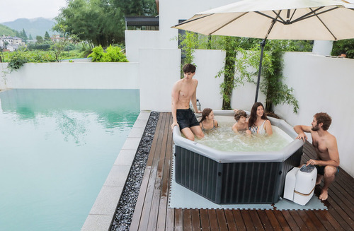Imagen 5 de 7 de Hot Tub Armable / Tuscany 6 Frame Wifi 6 Personas