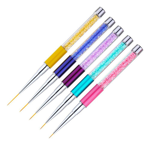 Pinceles Liner Art Liner Dibujo Plumas Profesional, 5 Unidad