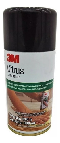 Limpiador Desengrasante Base Citrica 3m Aerosol 300ml 210grs