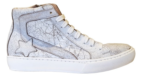 Zapatillas Botitas Cuero Vacuno Debendita Mod Nala Mujer