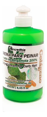Crema Para Peinar Rizos Con Bergamota Y Colageno 250 Ml