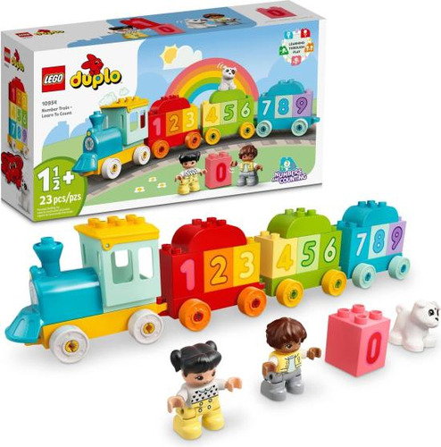 Lego Duplo Mi Primer Juguete De Tren Numérico Con Ladrillos 