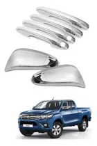 Comprar Kit Tapas Forros Espejos Manillas Cromadas Hilux 17-24