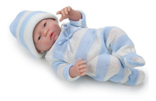Muñeco De Bebé Recién Nacido Jc Toys Mini La En Vinilo Y