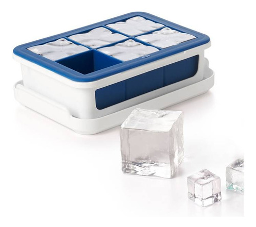 Cubetera De Hielos Grandes Xl Con Tapa Oxo