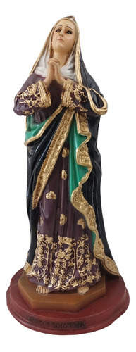 Virgen De Los Dolores La Dolorosa Amargura Angustia 30 Cm