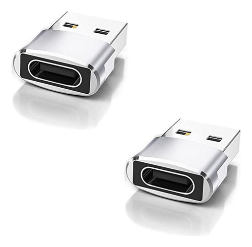 3 Adaptador De 3 Piezas Tipo.1 A Usb 2.0 Hembra A Macho